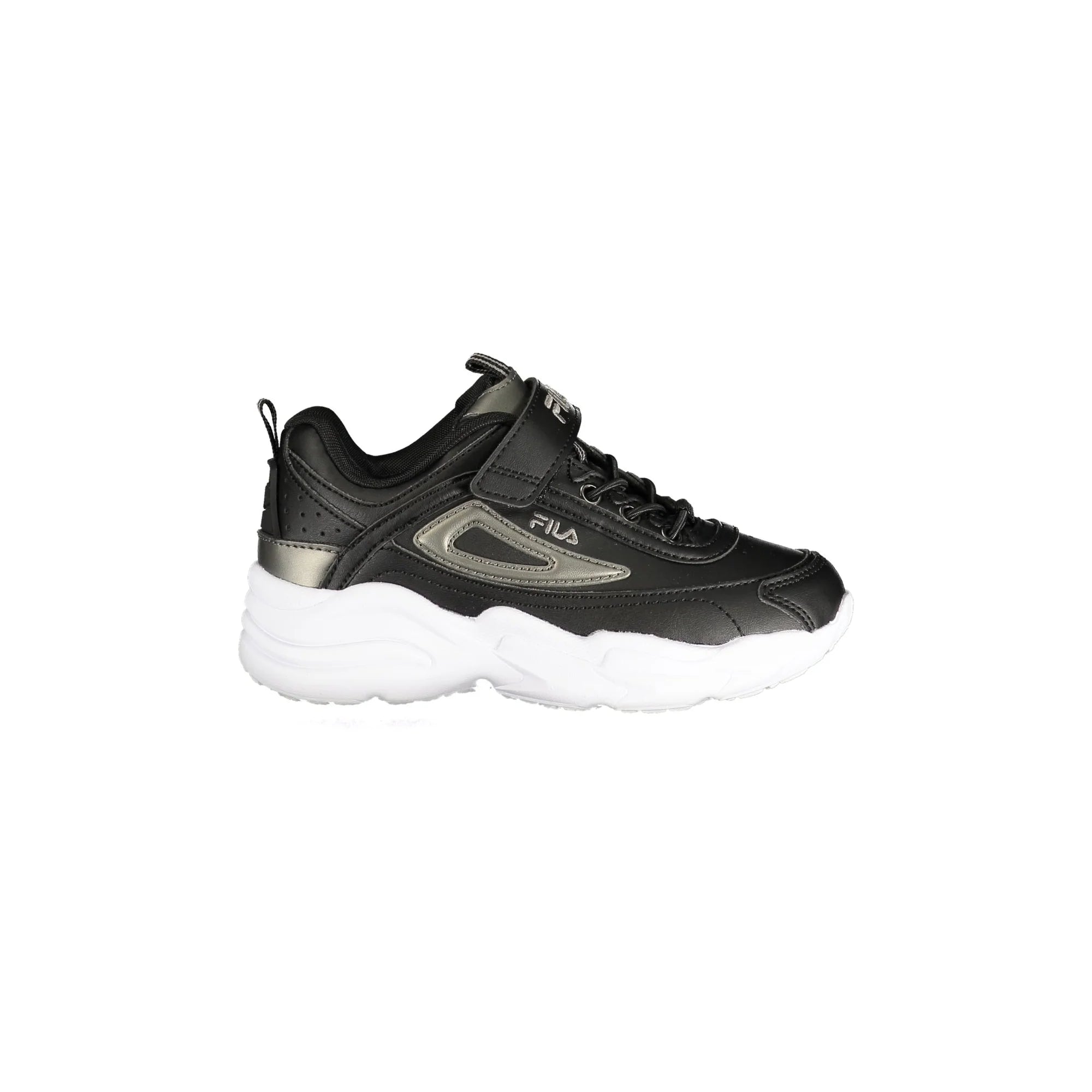 Fila Sneakers Bambino Nere Sportive Strappo Logo unisex nero - foto prodotto